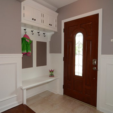 Custom Bulit in Coat rack and cubby