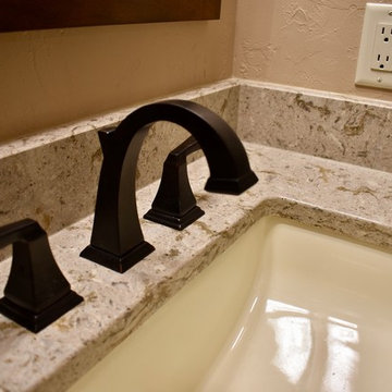 Spacious Acrylic Shower | Full Bathroom Remodel