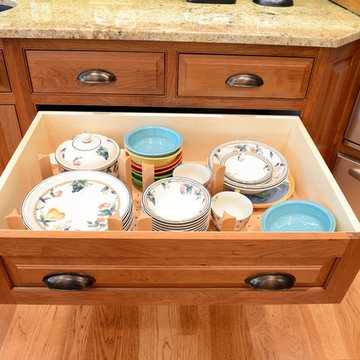Crystal Cabinets- Inset Traditional Kitchen