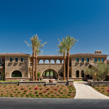 Mediterranean Stone Exterior