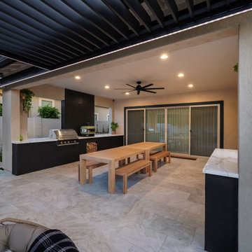 Contemporary Meets Intimate Outdoor Entertaining In Gilbert