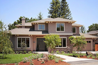 Mediterranean exterior home idea in San Francisco