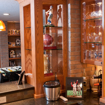 Lower Level Sports Bar in Genesee, WI.