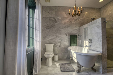 Elegant bathroom photo in Baltimore