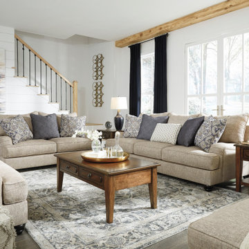 Transitional Living Room