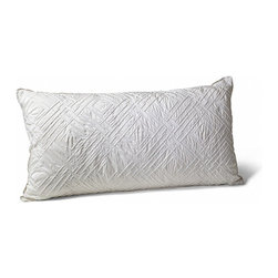 Emelio II White Pillow - Decorative Pillows