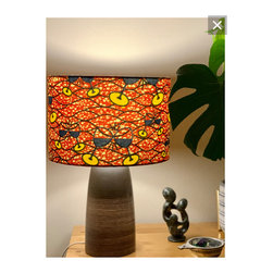 African inspired living/dining space - Lamp Shades