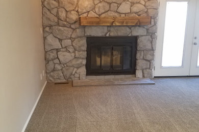 Inspiration for a cottage family room remodel in Salt Lake City