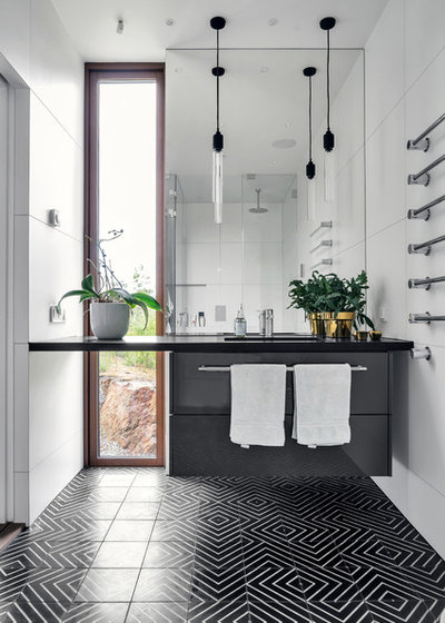 Современный Ванная комната by DEKÅ Entreprenad AB