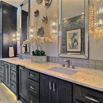 Master Wing - Twin Vanity in Bath - The Turtledove - ADA Super Ranch