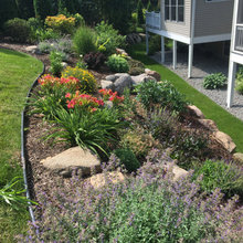 our garden and deck