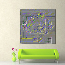 My art on wall - part 3 - MATRIX - Artwork