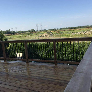 Second Story Deck in Stittsville, Ontario by FeDeck.com