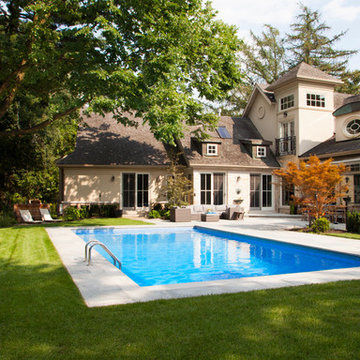 A Modern Inground Amongst Sprawling Greenery