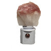 Pink Tourmaline and White Quartz Crystal Automatic Sensor LED Gemstone Night