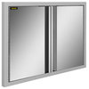 VEVOR 31X24" Outdoor Kitchen Access Door BBQ Island Stainless Steel Cabinet Door
