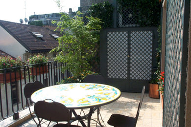 Foto di una terrazza mediterranea