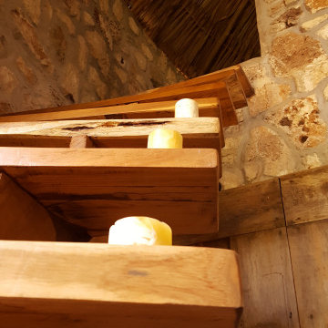 Luxury eco chic cabaña