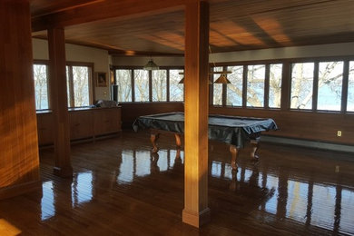 Before & After Wood Floor Refinishing in Marblehead, MA