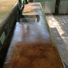 outdoor kitchen