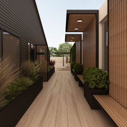 A Tranquil Rooftop Escape - Outdoor Lighting