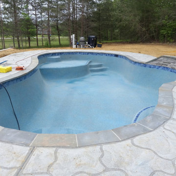 Swimming Pool Build in Hughesville, MD - DA - Wise Pool & Spa