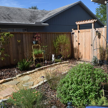 Eclectic Art Garden - Light and Dark