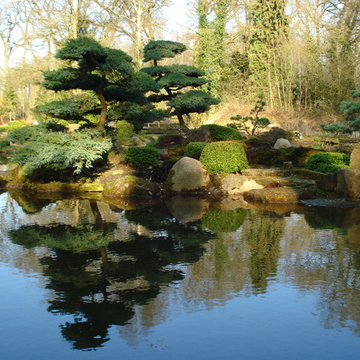 Die Gartenanlagen im ZEN-Kloster Liebenau