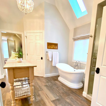 Vintage Inspired Bathroom - Designed via my Online Design Service