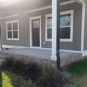 Siding Installation - James Hardie Shakes and Board & Batten