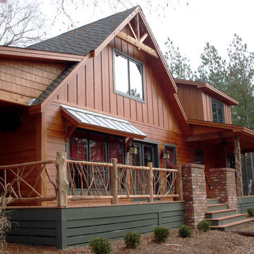 Rustic Back Porch