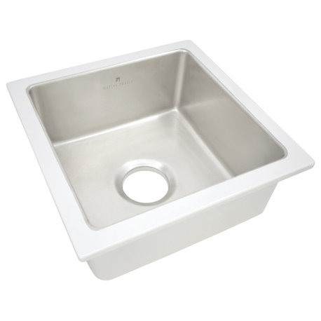 Reveler Bar and Prep Sink, Silver