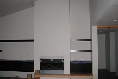Inspiration for a contemporary home design remodel