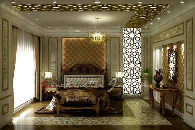 Trendy bedroom photo in Other