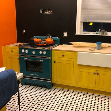 Colorful Retro Kitchen