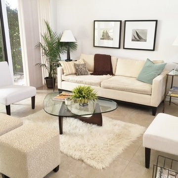 Palm Desert Safari Chic Living  Room