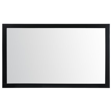 Alice Vanity Mirror, 60"x36", Black
