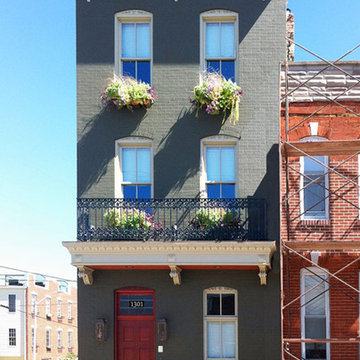 Locust Point Federal Style Facade