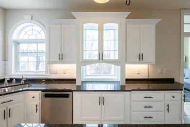 Example of a kitchen design in Other