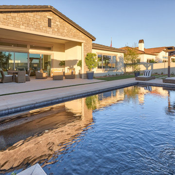 Custom Home in Belmont Model Park in Gilbert