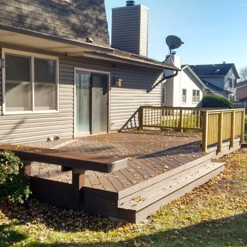 Timber Tech Deck in Elk Grove Village