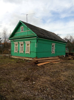 Зеленый Деревянный Дом Фото