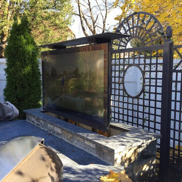 Bronxville Outdoor Pop-Up Television