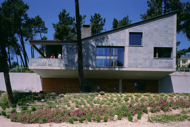 Farmhouse exterior home idea in Madrid