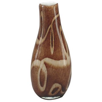 Springdale 15.75"H Gourd Hand Blown Art Glass Vase