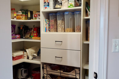 Inspiration for a modern closet remodel in Louisville