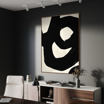 Black & White Office Design
