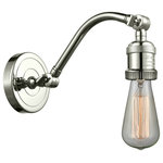 Innovations Lighting - Double Swivel 1 Light 5" Sconce, Polished Nickel Finish - One of our largest and original collections, the Franklin Restoration is made up of a vast selection of heavy metal finishes and a large array of metal and glass shades that bring a touch of industrial into your home.