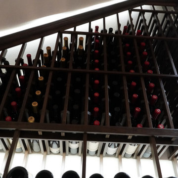 Custom Refrigerated Wine Cellar Racks