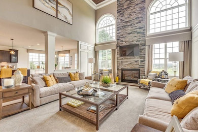 Living room - living room idea in DC Metro